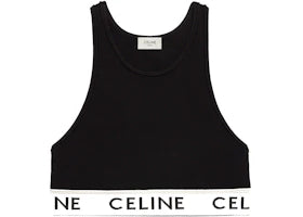 Celine Athletic Knit Sports Black/Cream
