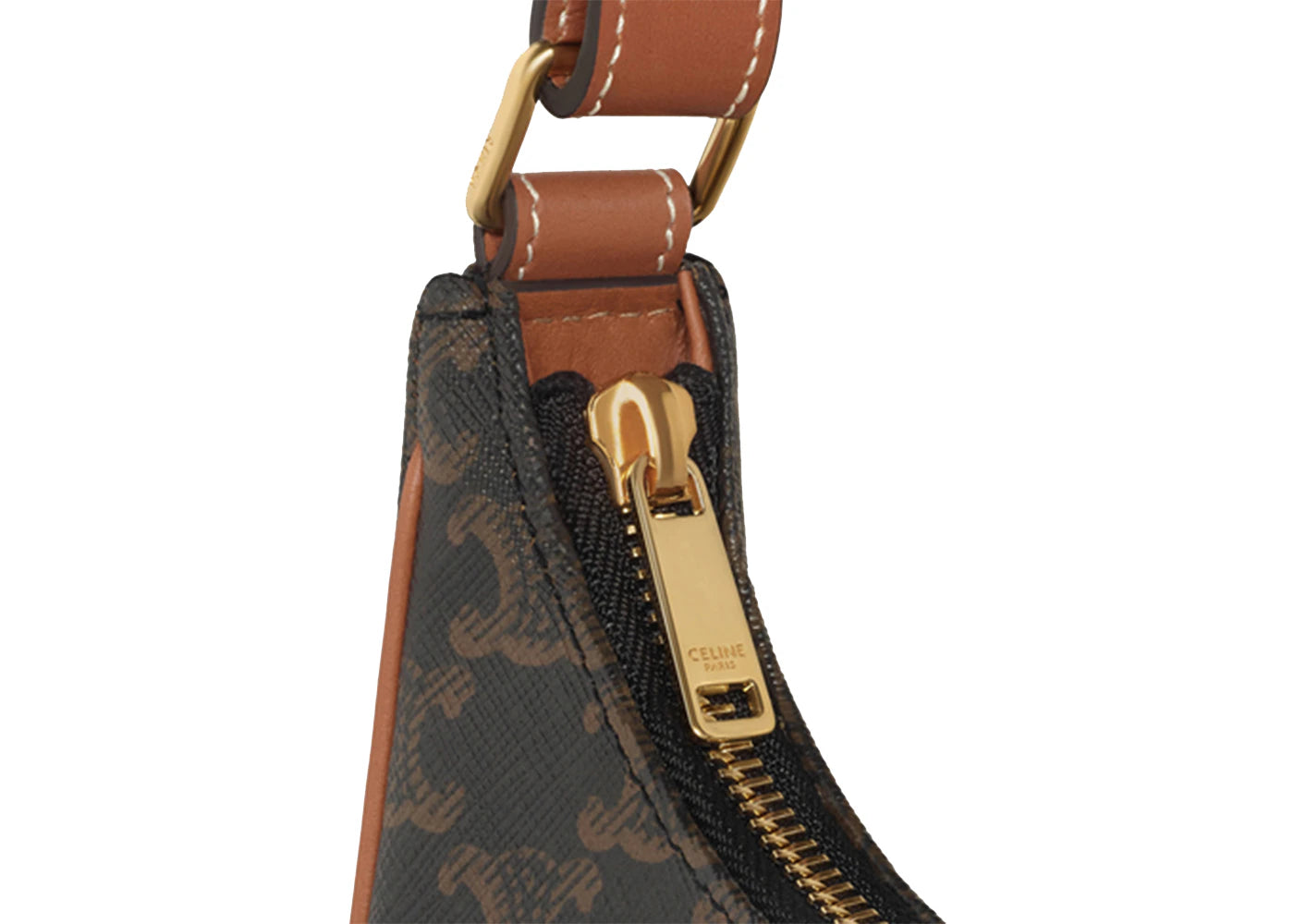 Celine Ava Bag Triomphe Tan - vue secondaire B