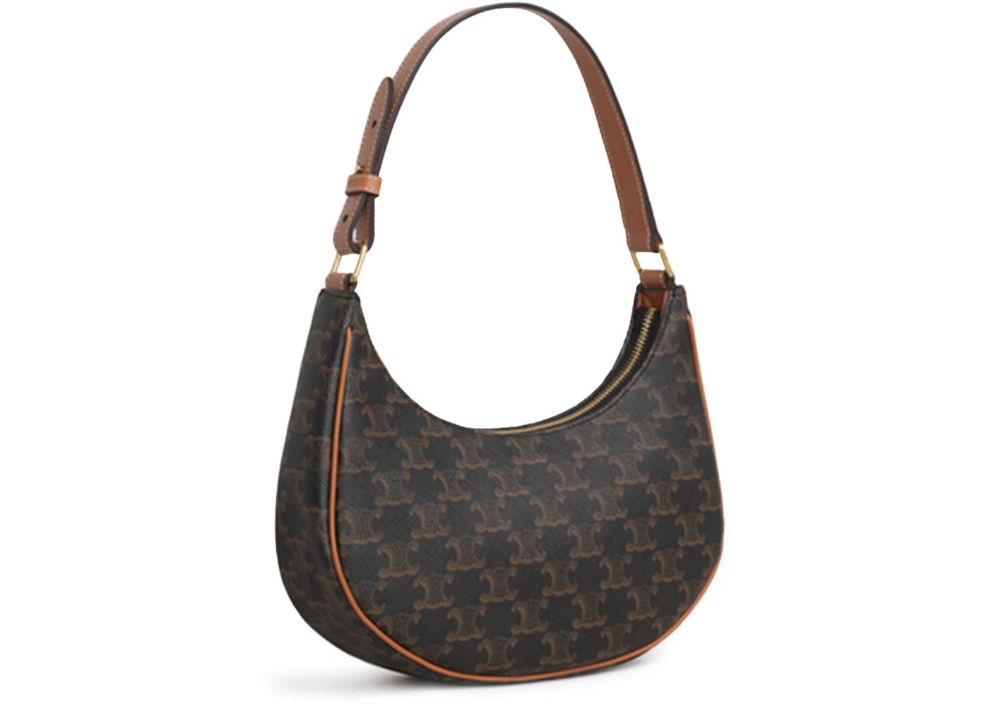 Celine Ava Bag Triomphe Tan - vue 360