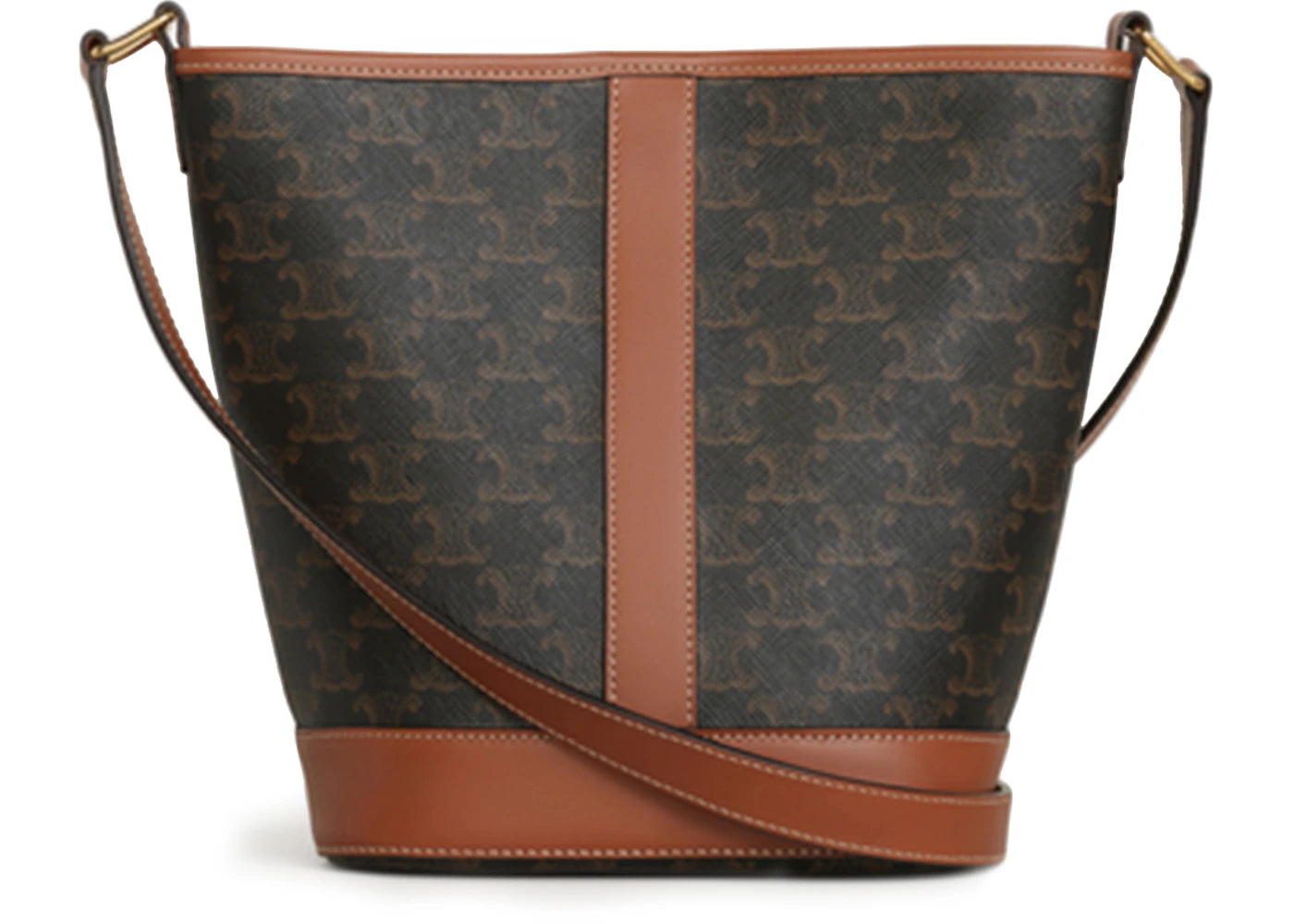 Celine Bucket Bag Small Triomphe Tan - vue secondaire A