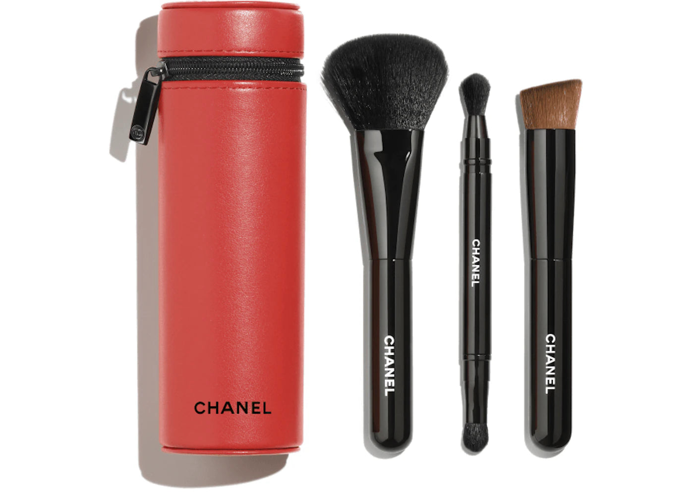 Chanel Codes Couleur Limited-Edition Collection of 3 Essential Brushes 121 - PREMIÈRE DAME - vue 360