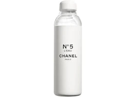 Chanel Paris No 5 Water Bottle White - vue 360