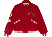 Cherry LA Hochleistungs-Collegejacke (Rot) Collegejacke Rot