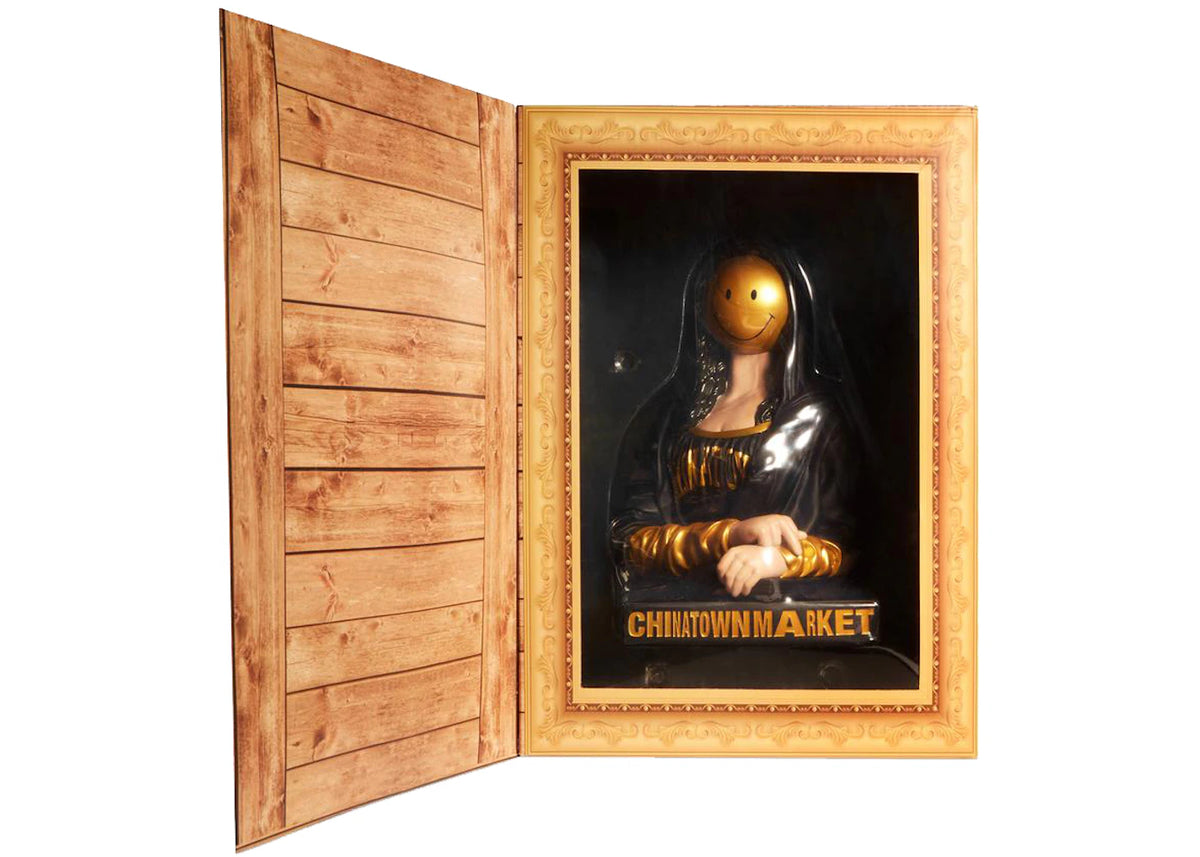 Chinatown Market x Mighty Jaxx Smiley Mona Lisa - vue secondaire B