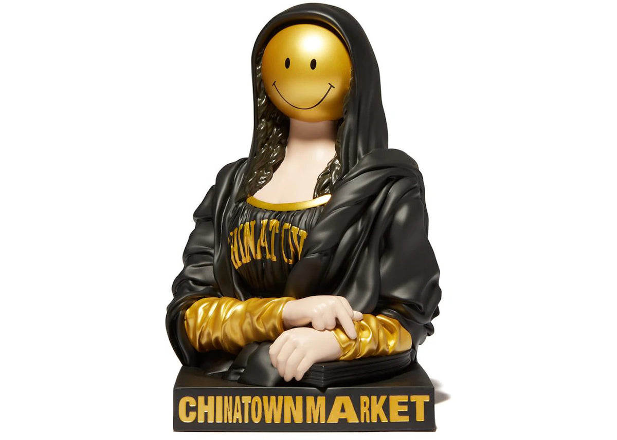 Chinatown Market x Mighty Jaxx Smiley Mona Lisa - vue secondaire A