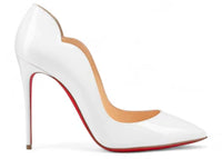 Christian Louboutin Hot Chick 100mm Décolleté Pump White