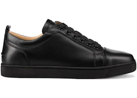 Christian Louboutin Louis Junior Black Calf Leather