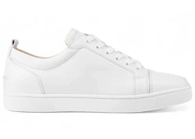 Christian Louboutin Louis Junior White Calf Leather - vue 360