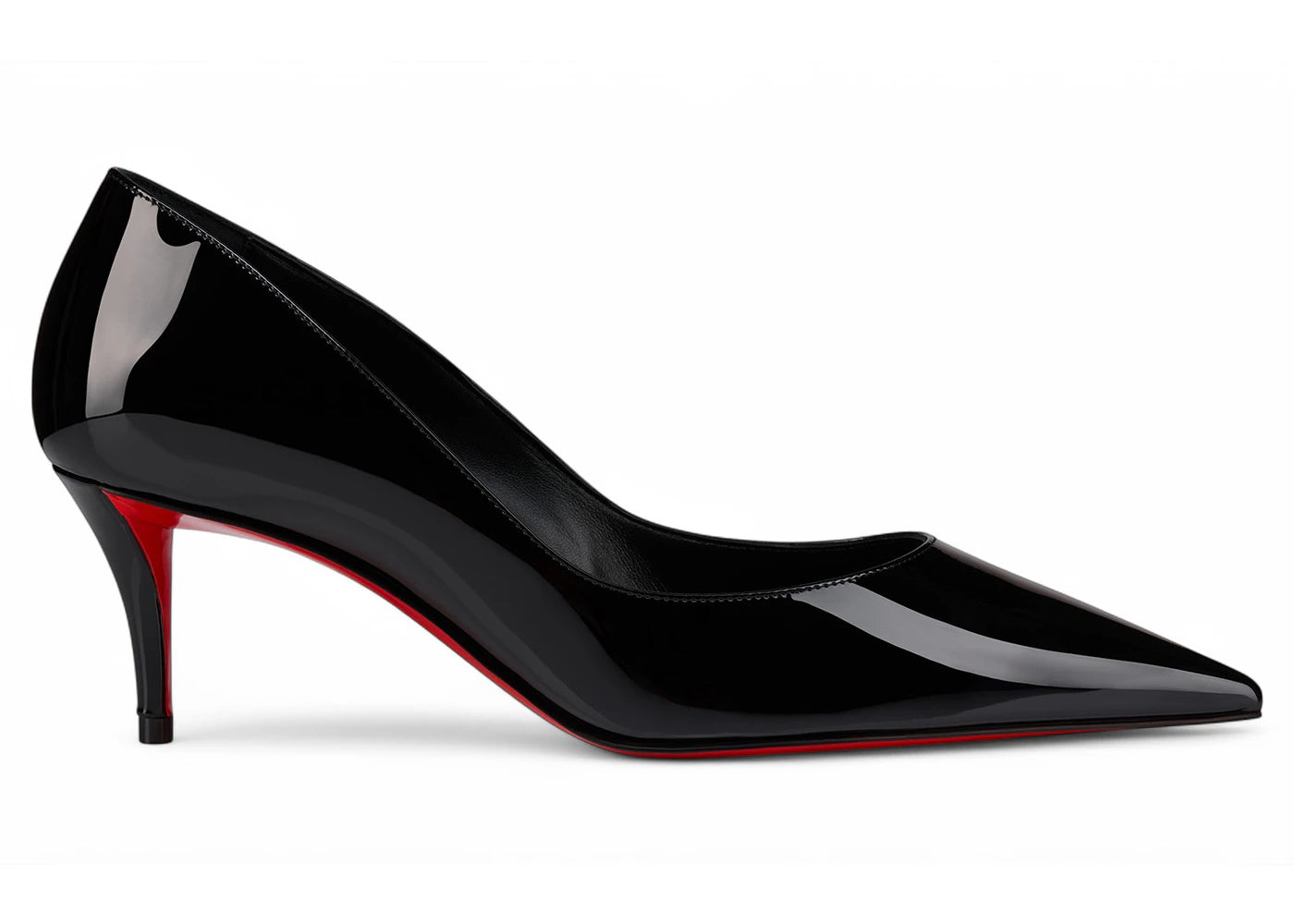Christian Louboutin Miss Z 60mm Pump Black Patent Calf Leather - vue 360