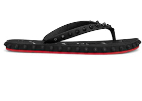 Christian Louboutin Super Loubi Flip Donna Flat Black (Women's) - vue 360