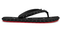 Christian Louboutin Super Loubi Flip Donna Flat Black (Women's)