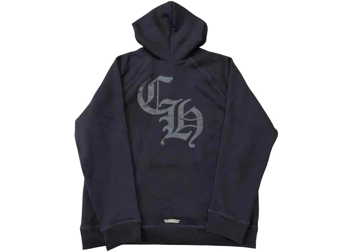 Chrome Hearts 711 Cemetary Cross Nylon Hoodie Black - vue secondaire B