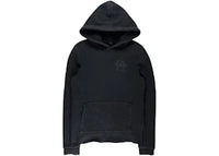 Chrome Hearts 711 Cemetary Cross Nylon Hoodie Black