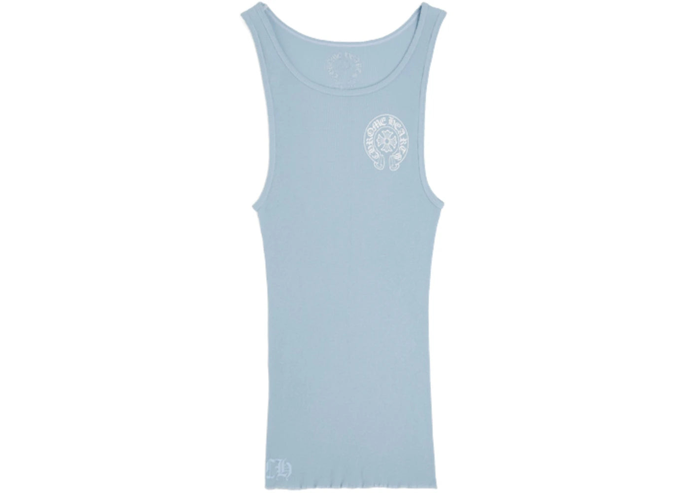 Chrome Hearts Baby Blue Rib Tank Blue - vue 360