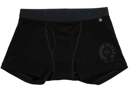 Chrome Hearts Boxer Brief Shorts Schwarz/Schwarz