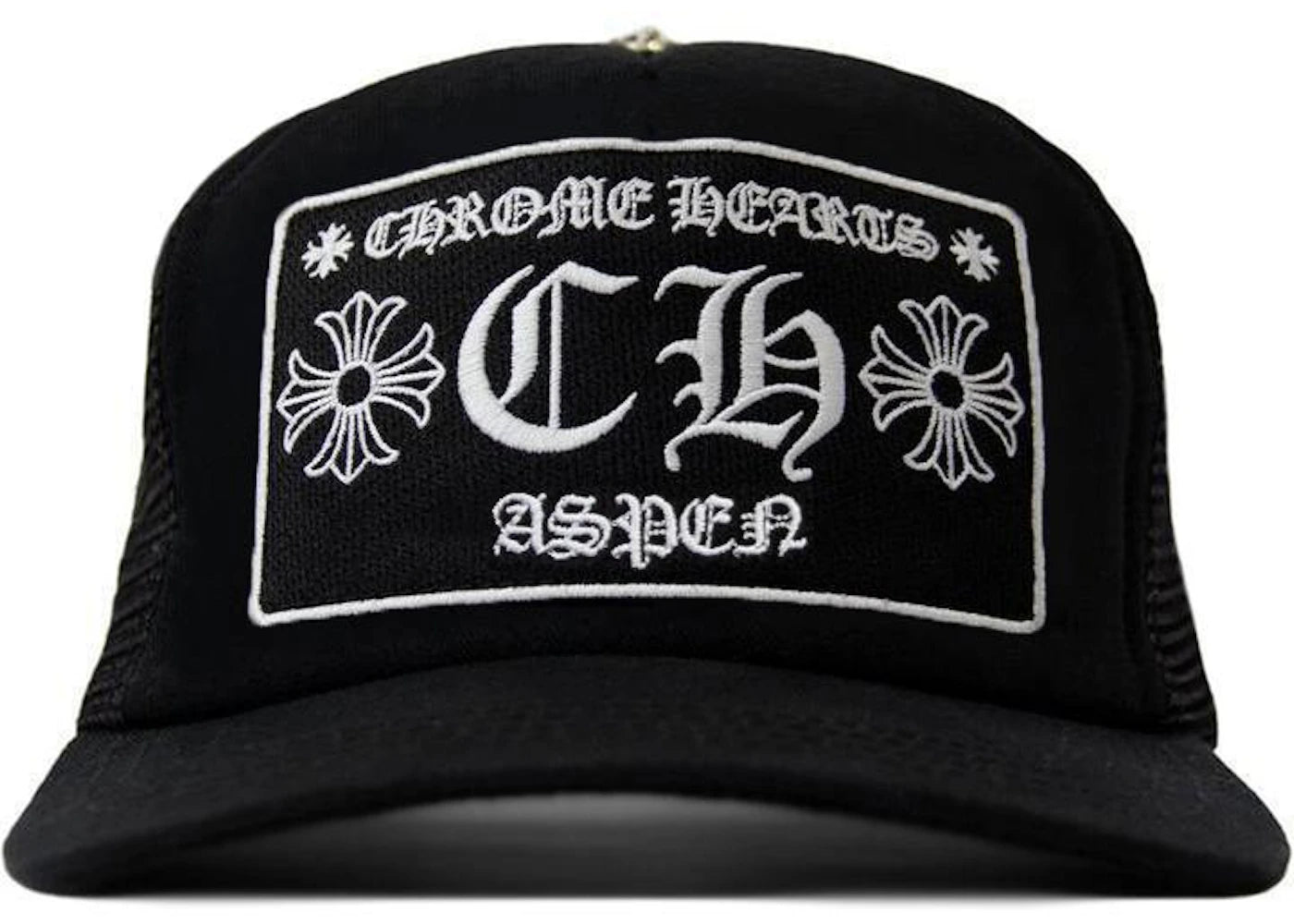 Chrome Hearts CH Aspen Exclusive Trucker Hat Black - vue 360