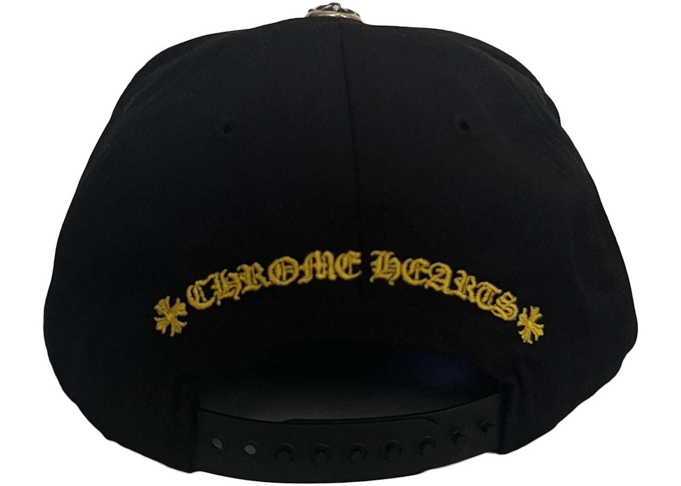 Chrome Hearts CH Baseball Cap Black/Yellow - vue secondaire A