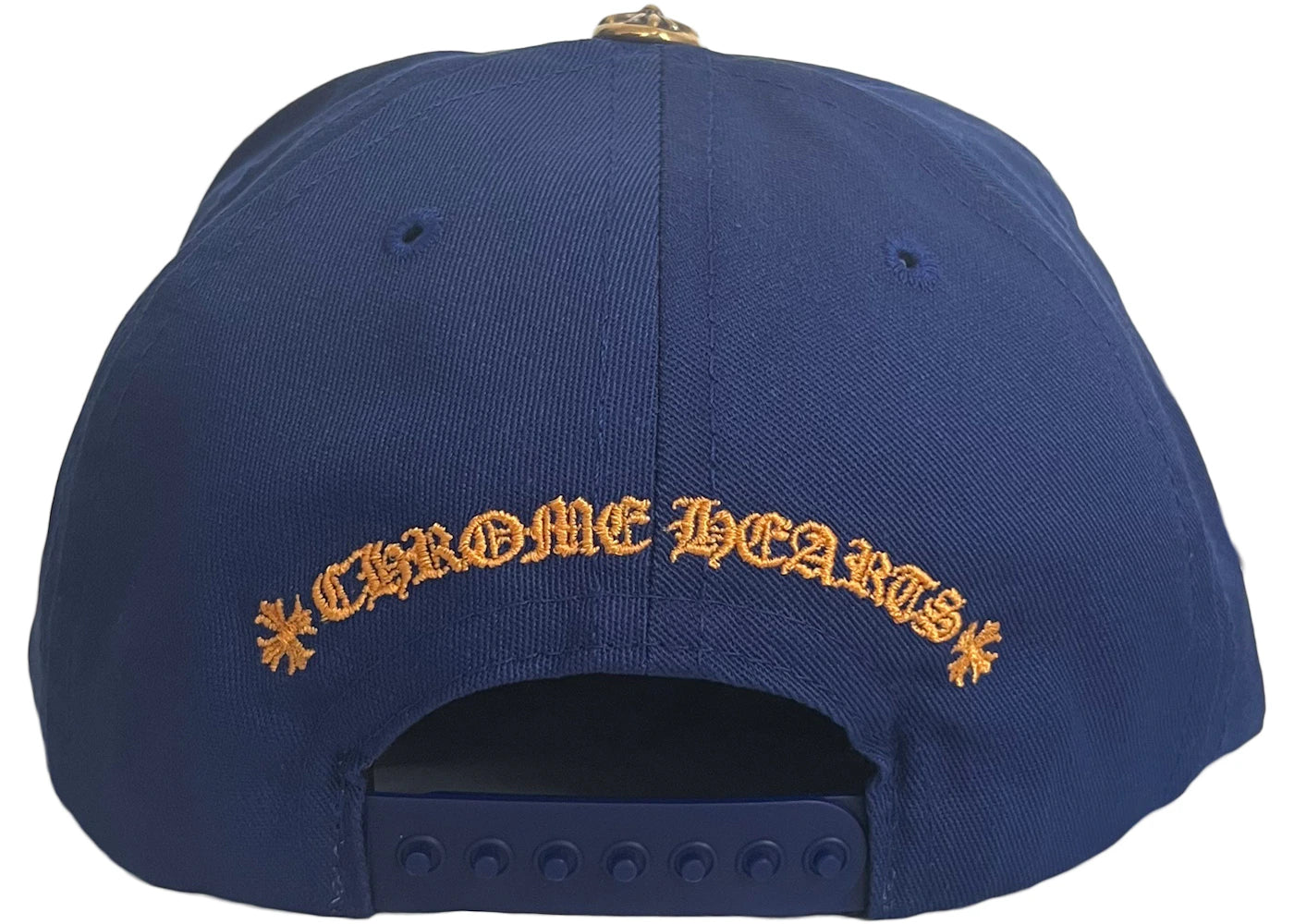 Chrome Hearts CH Baseball Cap Blue/Orange - vue secondaire A