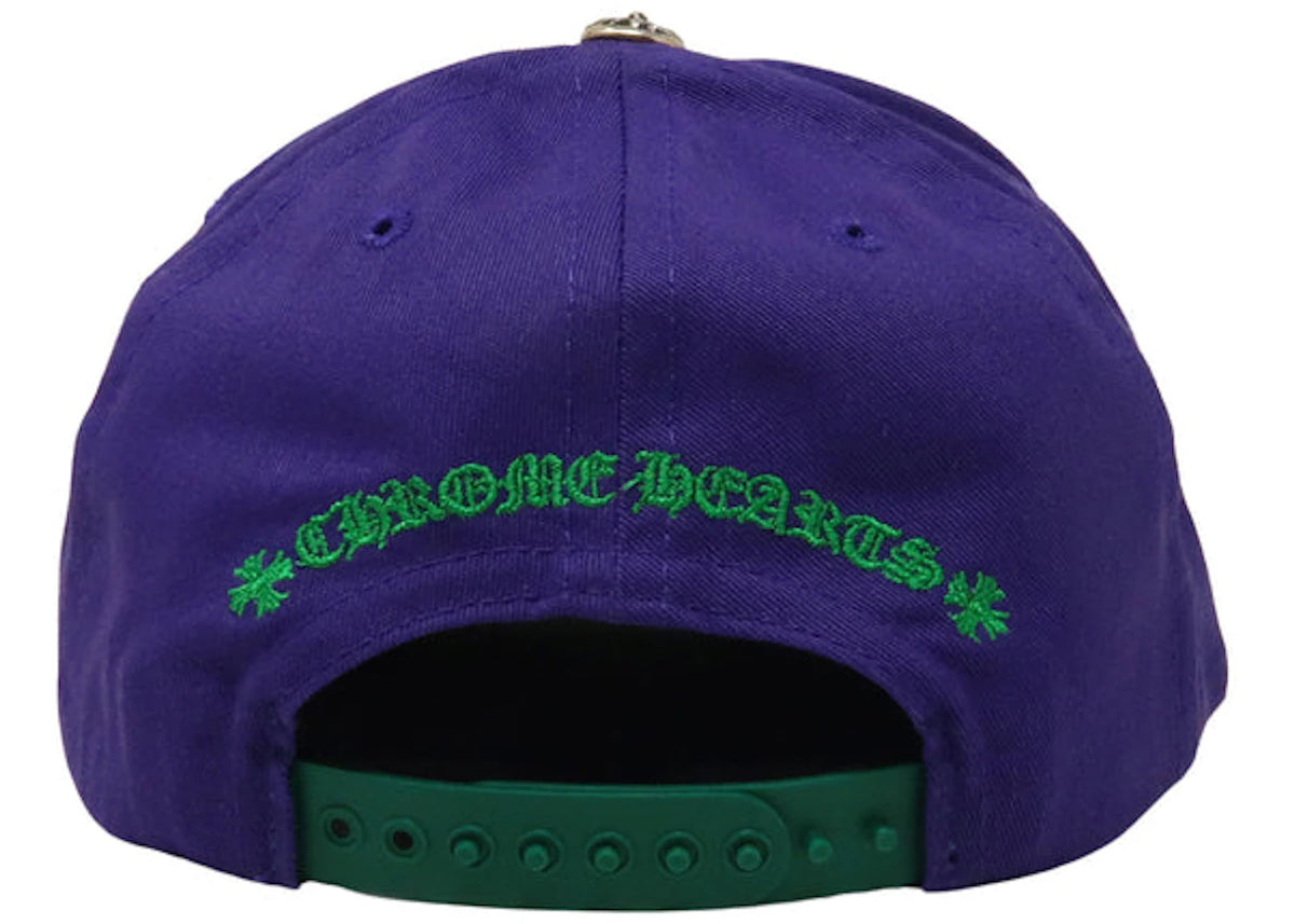 Chrome Hearts CH Baseball Cap Purple/Green - vue secondaire A