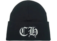 Chrome Hearts CH Logo Beanie Black/White