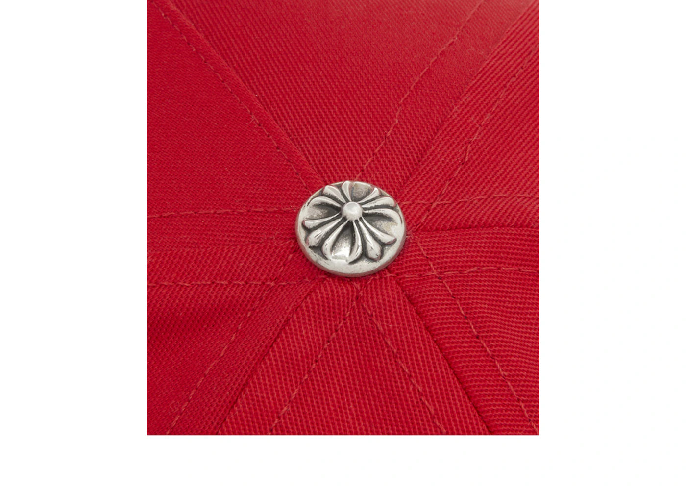 Chrome Hearts CH Silver Button Hat Red/Yellow - vue secondaire B