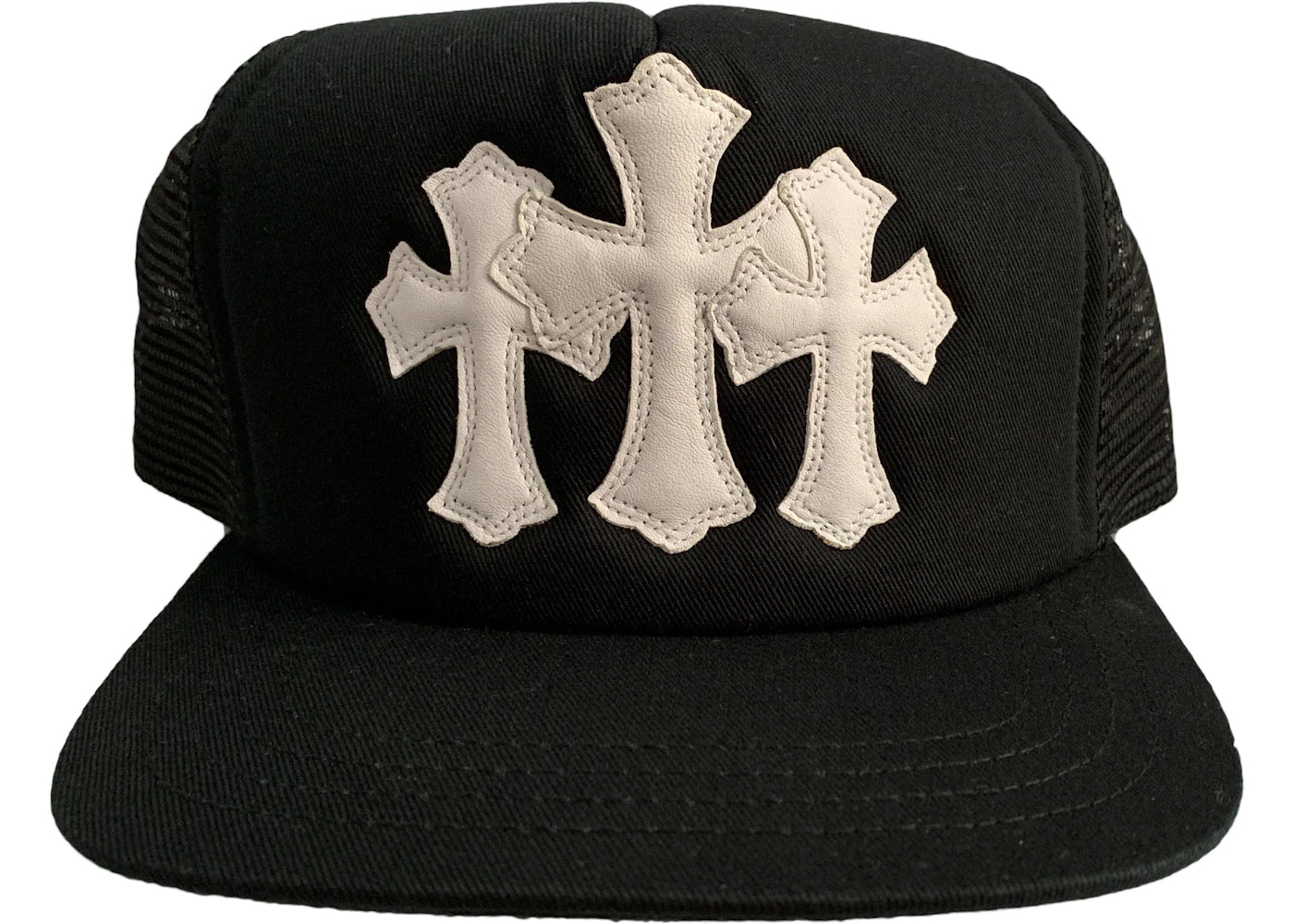 Chrome Hearts Cemetery Trucker Hat Schwarz - vue 360