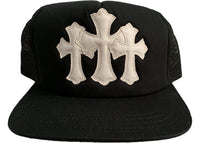 Chrome Hearts Cemetery Trucker Hat Schwarz