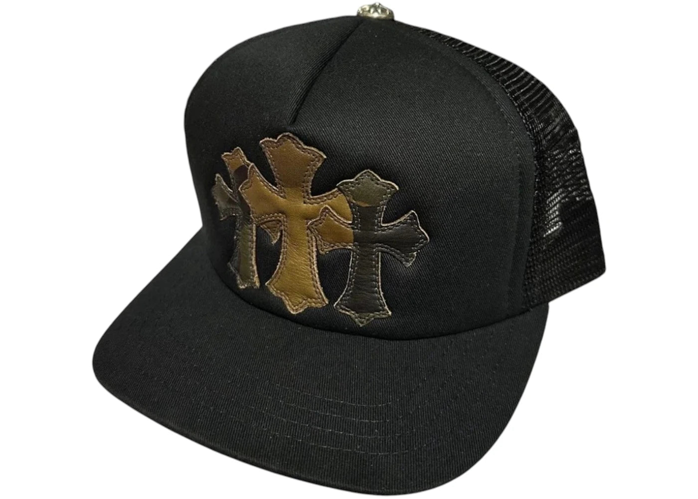 Chrome Hearts Cemetery Trucker Hat Camo/Black - vue secondaire A