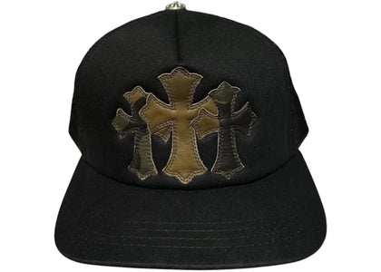 Chrome Hearts Cemetery Trucker Hat Camo/Schwarz