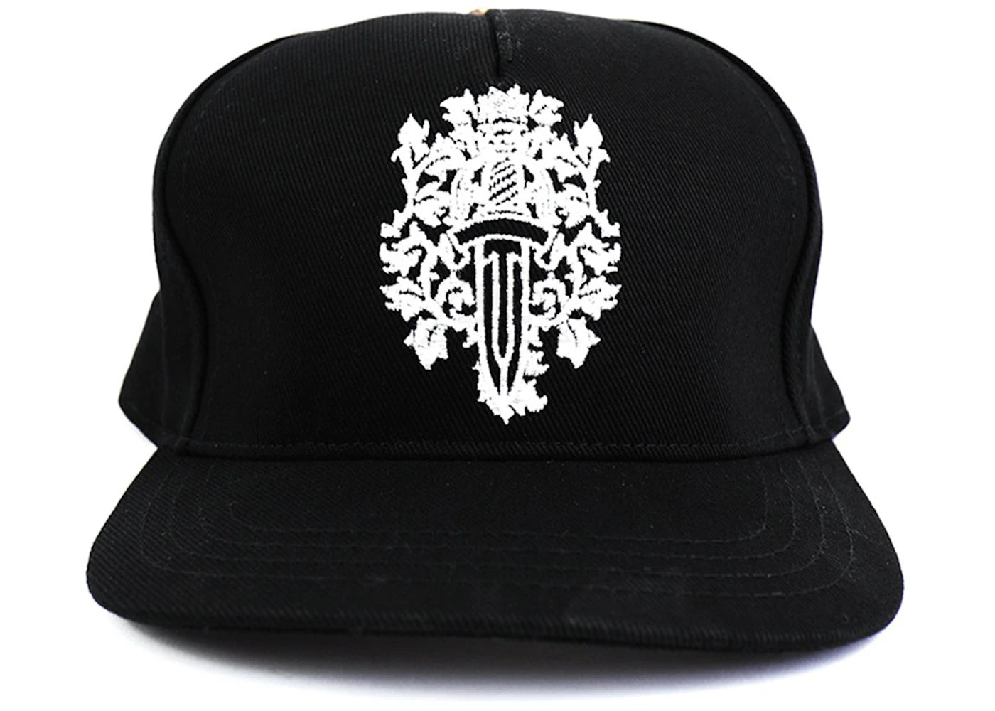 Chrome Hearts Dagger Denim Baseball Hat Black/White - vue 360
