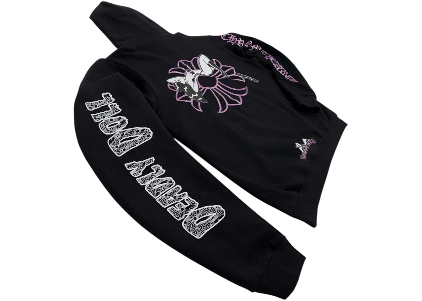 Chrome Hearts Deadly Doll Hoodie Schwarz - vue secondaire A