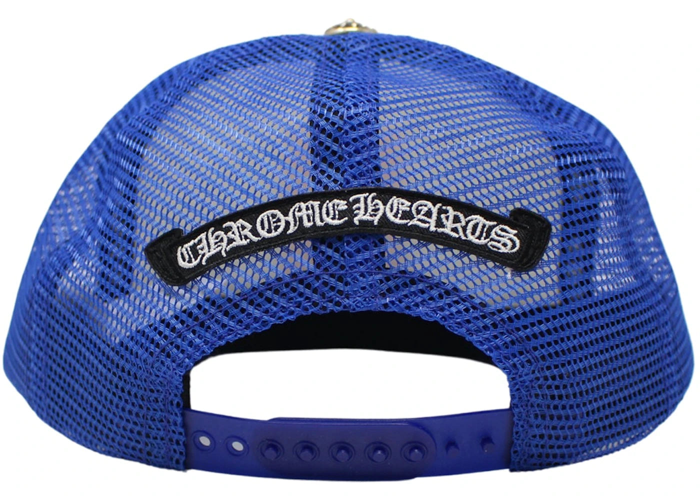 Chrome Hearts Eyechart Trucker Hat Blue/White/Red - vue secondaire A