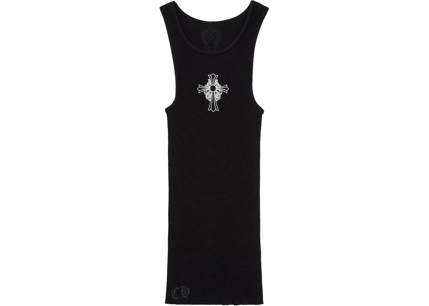 Chrome Hearts Hairy Cross Rib Tank Schwarz - vue 360