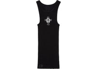 Chrome Hearts Hairy Cross Rib Tank Schwarz
