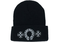 Chrome Hearts Horse Shoe Beanie Schwarz