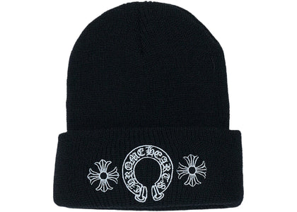 Chrome Hearts Horse Shoe Beanie Schwarz