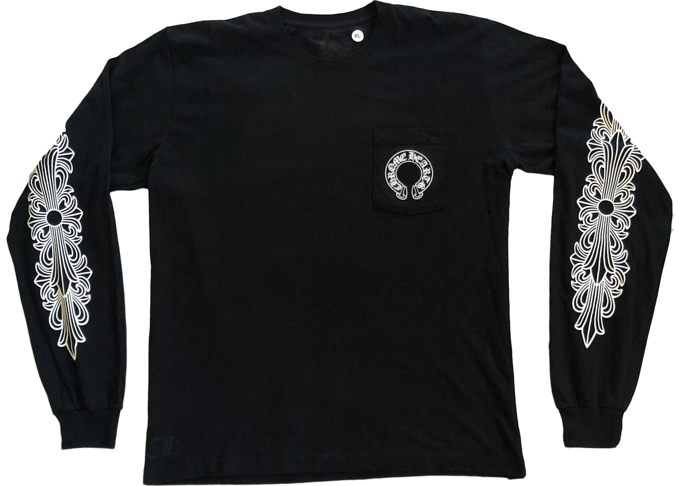 Chrome Hearts Horse Shoe L/S T-shirt Black - vue secondaire B