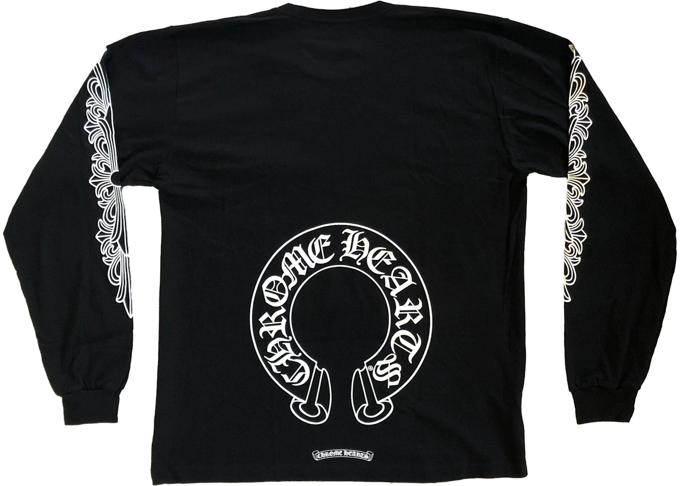 Chrome Hearts Horse Shoe L/S T-shirt Black - vue secondaire A