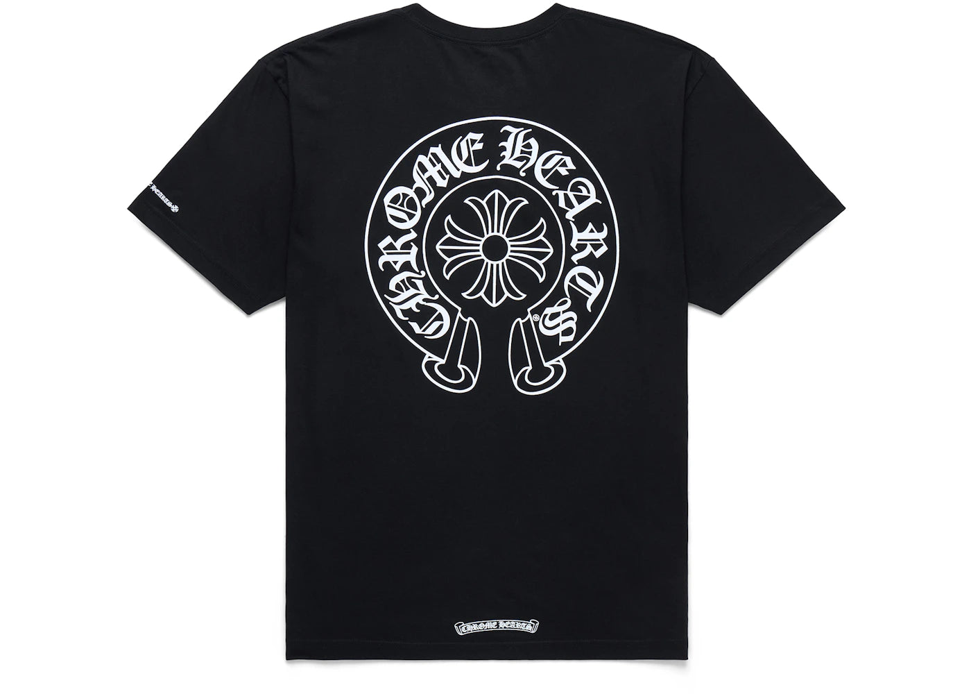 Chrome Hearts Horse Shoe Logo Pocket T-Shirt Schwarz - vue secondaire A