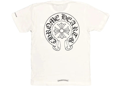 Chrome Hearts Horse Shoe Logo Pocket T-Shirt Weiß
