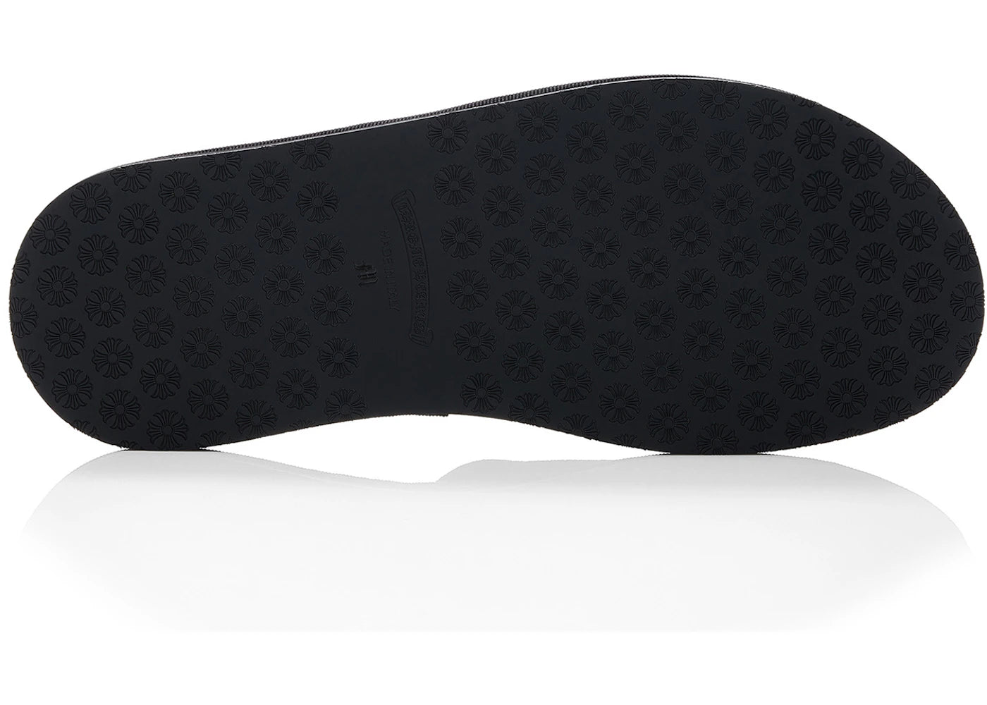 Chrome Hearts Hotel Slippers Black - vue secondaire B