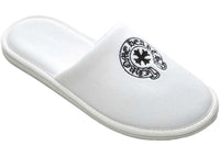 Chrome Hearts Hotel Slippers White