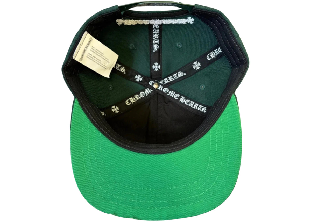 Chrome Hearts Essentials LA Exclusive Baseball Cap Forest Green - vue secondaire B