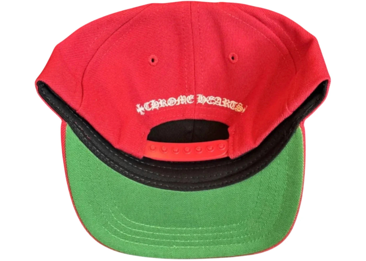 Chrome Hearts Essentials LA Exclusive Baseball Wool Cap Red - vue secondaire B