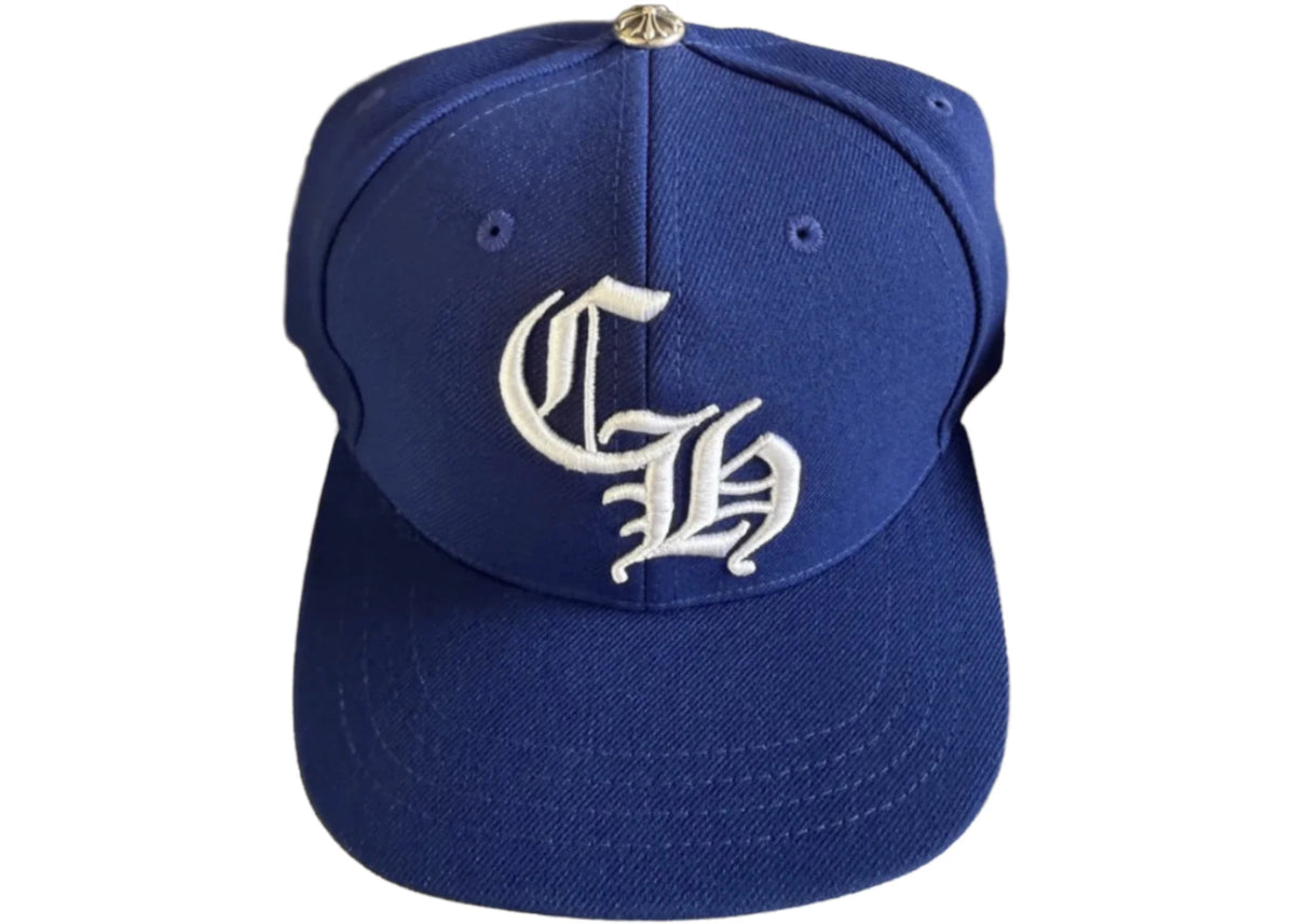 Chrome Hearts LA Exclusive Baseball Wollkappe Königsblau - vue secondaire A