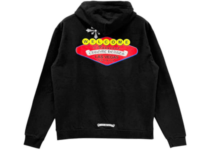 Chrome Hearts Las Vegas Exclusive Black Pullover Hoodie Black - authentic Chrome Hearts apparel