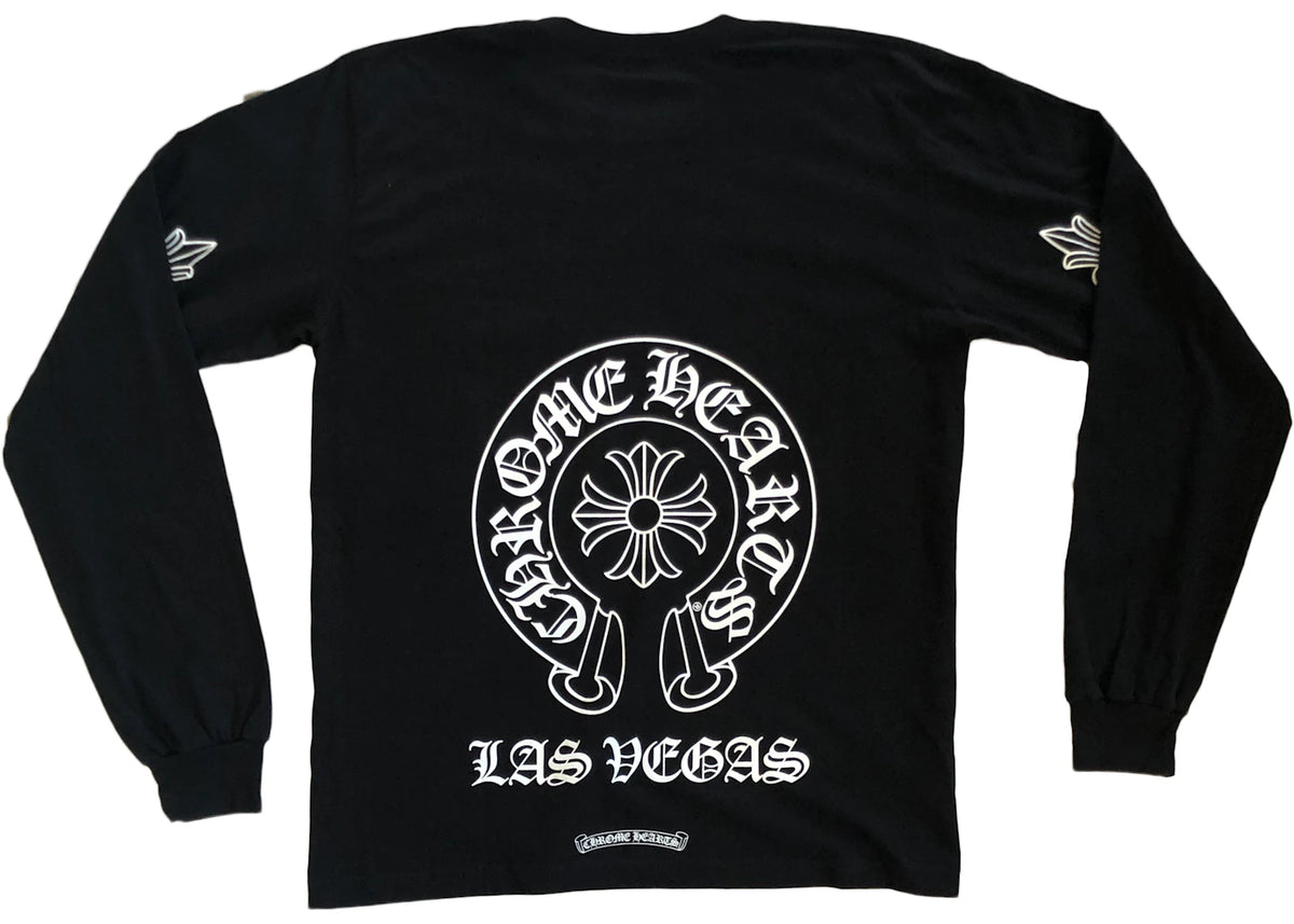 Chrome Hearts Las Vegas Exclusive L/S T-shirt Black - vue 360