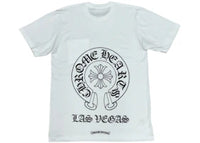 Chrome Hearts Las Vegas Horseshoe Logo T-shirt White