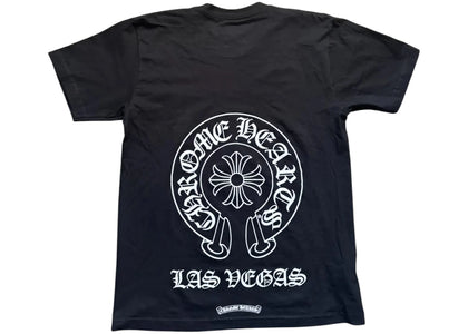 Chrome Hearts Las Vegas Horseshoe S/S Pocket Tee Black - authentic Chrome Hearts sneakers