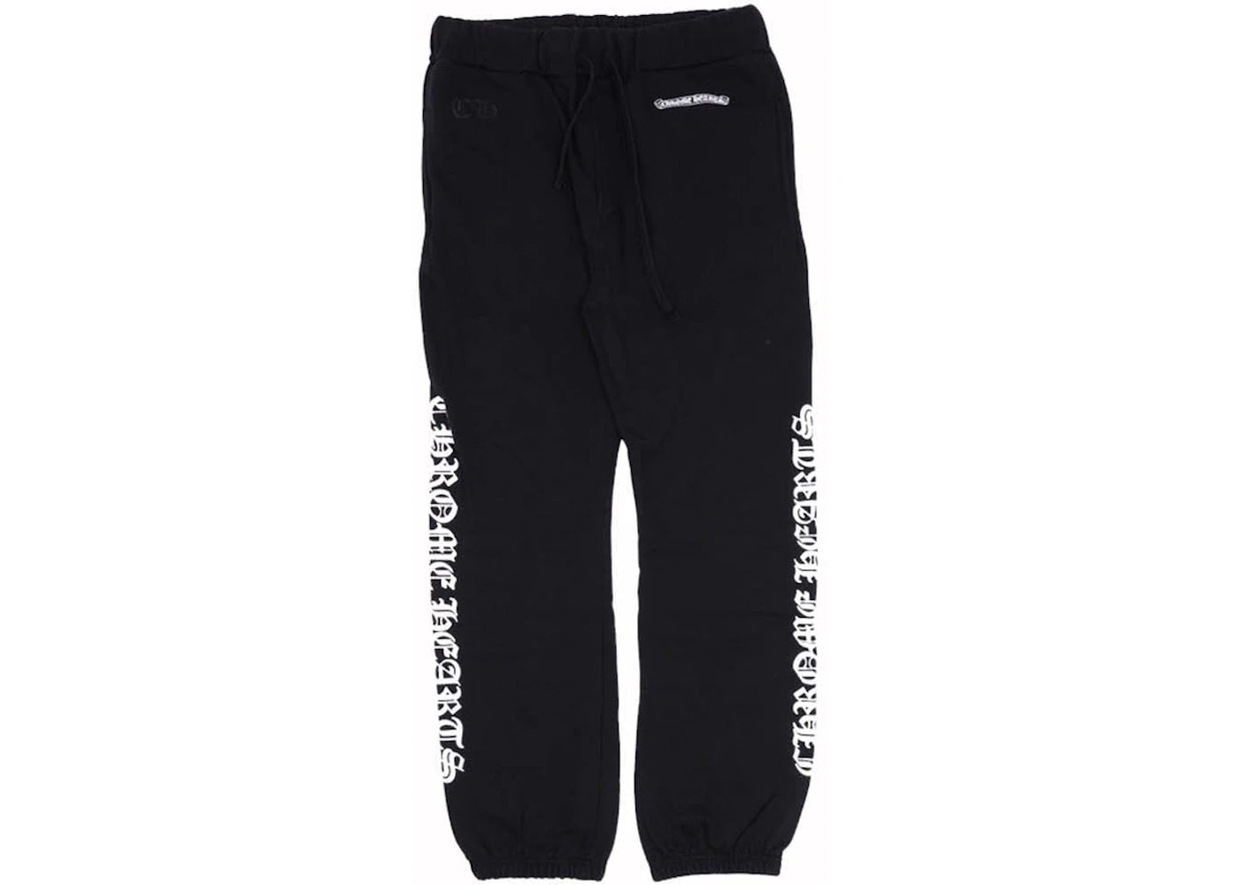 Chrome Hearts Logo Trainingshose Schwarz - vue 360